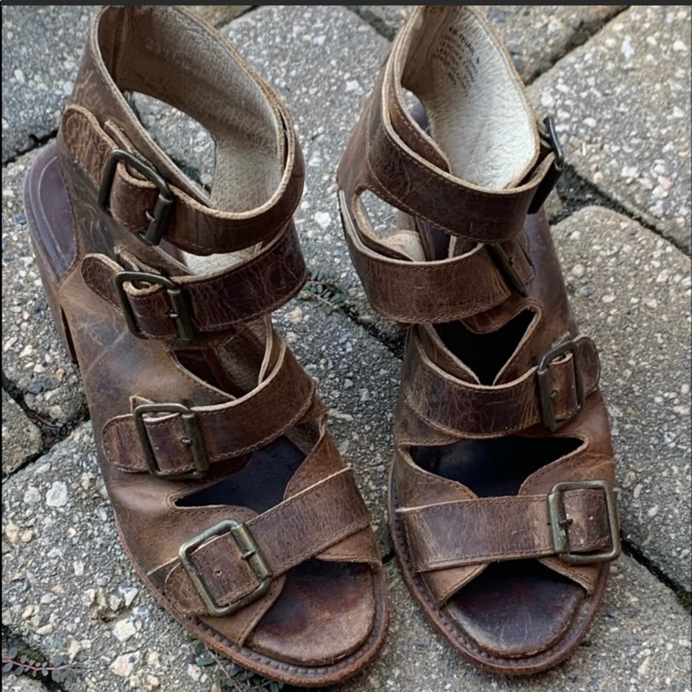 Freebird Quail leather sandals